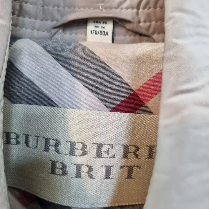 [BUNJANG] Burberry Brit Trench Coat Beige Size 36 / 버버리 브릿 트렌치코트 베이지 36