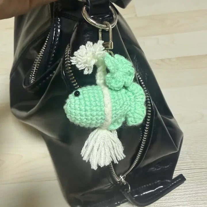 [BUNJANG] Handmade Cod Tassel Keyring / 액막이 명태 키링
