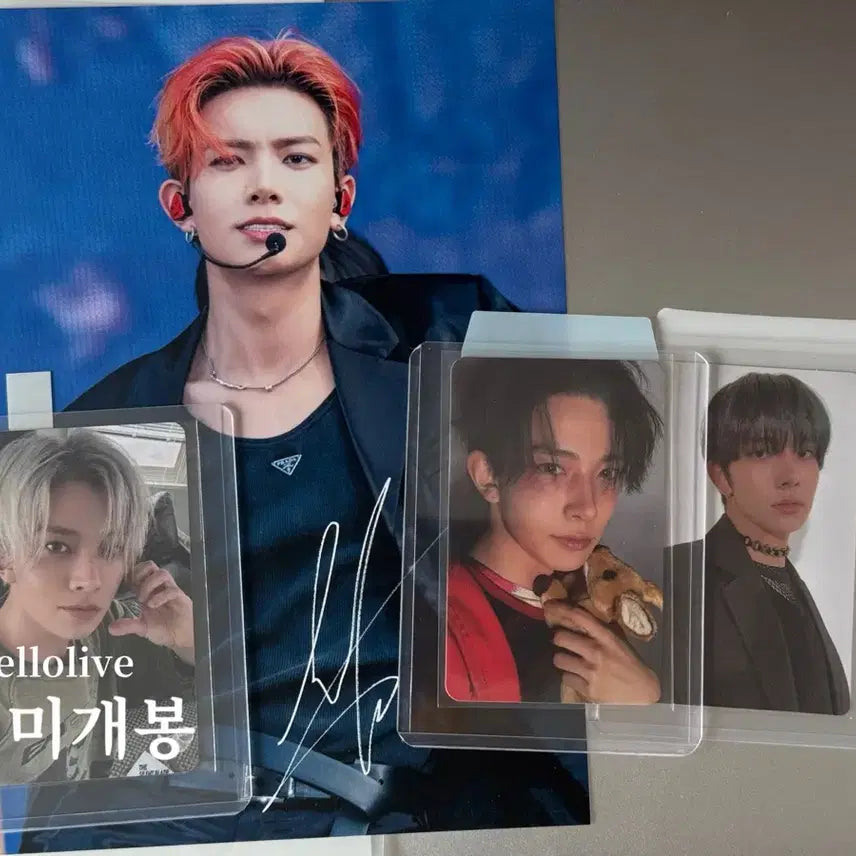 [SOLD OUT] 희승 | 엔하이픈 시네마 싸인엽서 + 포카 일괄 판매