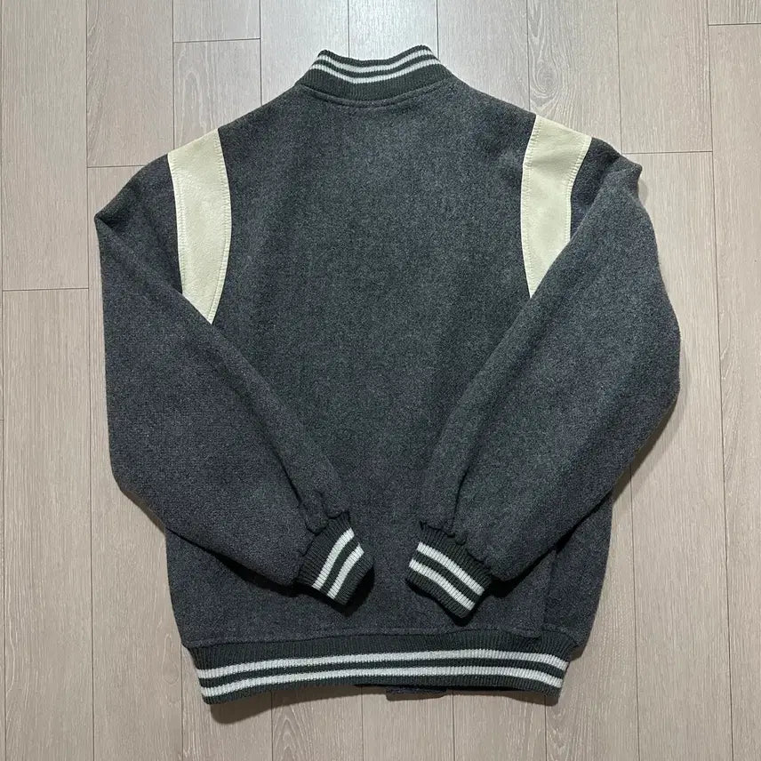 [BUNJANG] Wool Baseball Jacket / 모직 야구점퍼