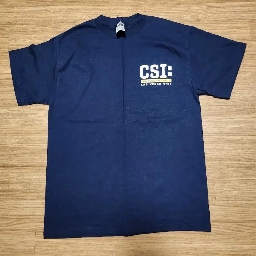 [BUNJANG] 00s Deadstock Vintage CSI Las Vegas Delta T-Shirt Navy / 00s 데드스탁 빈티지 CSI  미국 델타 티셔츠 네이비
