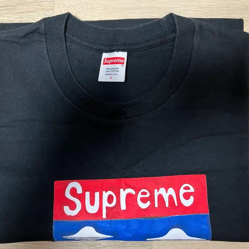 [BUNJANG] Supreme Sailboat T-Shirt Black / 슈프림 세일보트 티셔츠 [블랙]