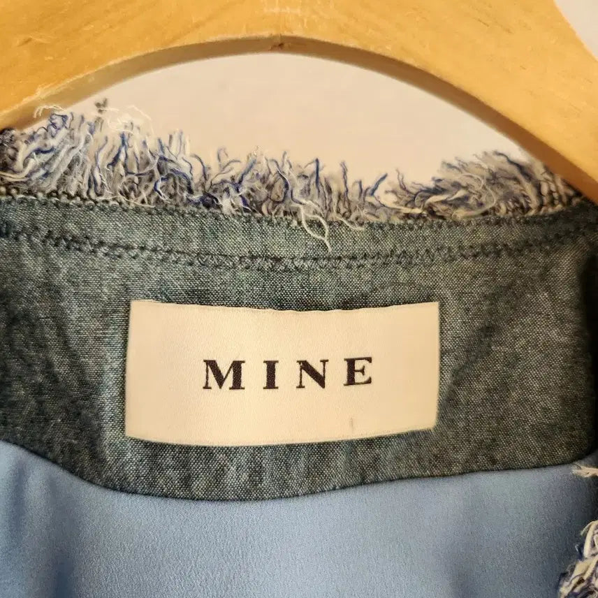 [BUNJANG] MINE 트위드 자켓 블루 / MINE 트위드 자켓 블루