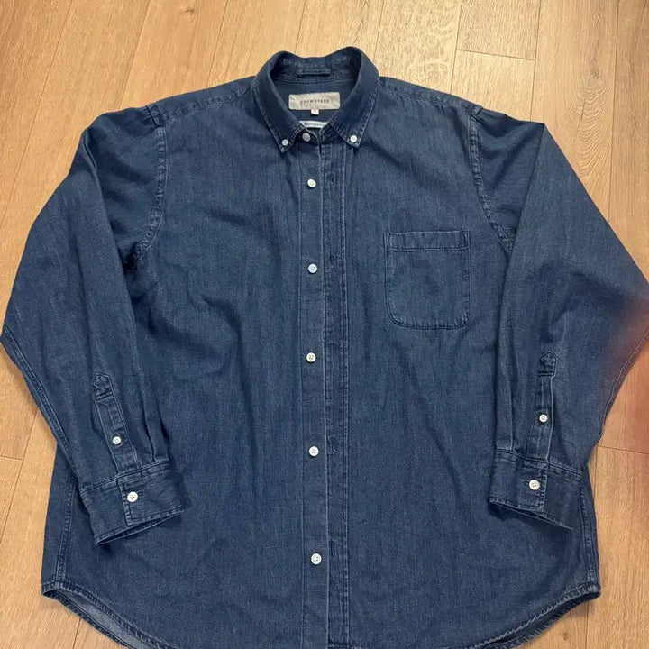 [BUNJANG] Brownyard Denim Shirt Size 3 / 브라운야드 데님셔츠 3사이즈 BROWNYARD