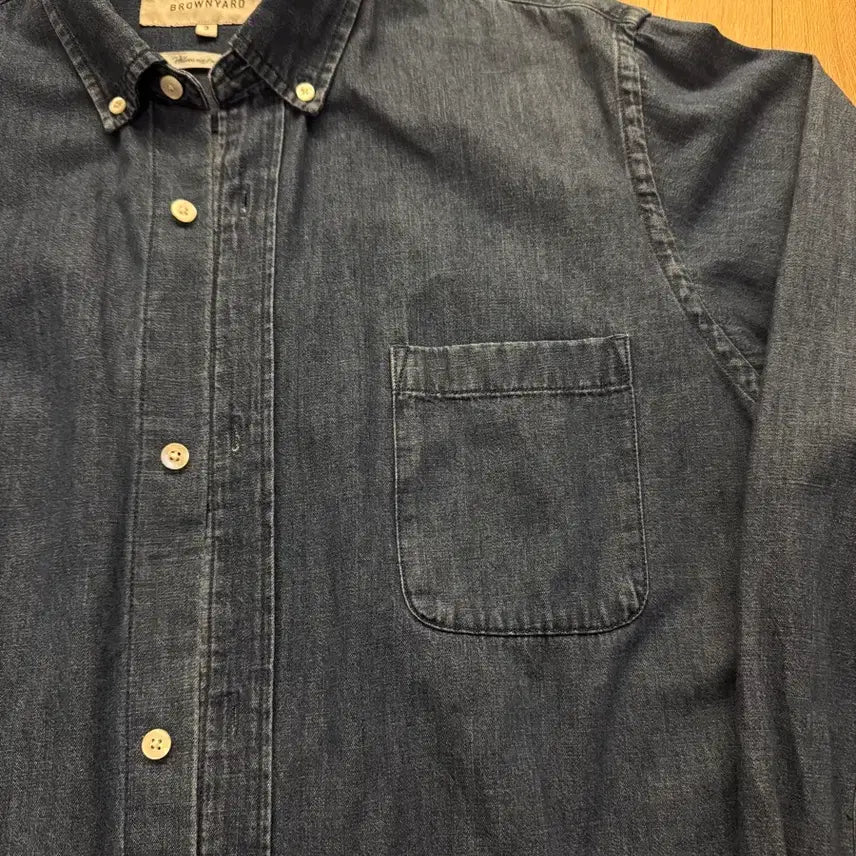 [BUNJANG] Brownyard Denim Shirt Size 3 / 브라운야드 데님셔츠 3사이즈 BROWNYARD