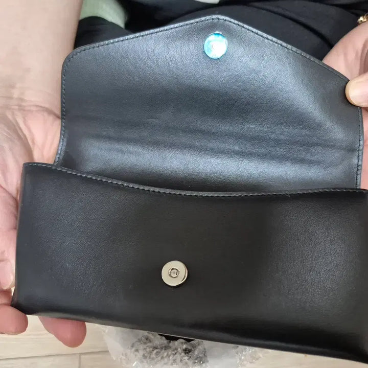 [BUNJANG] Prada Black Saffiano Leather Chain Wallet Mini Bag / 프라다 블랙 레더 미니 체인백
