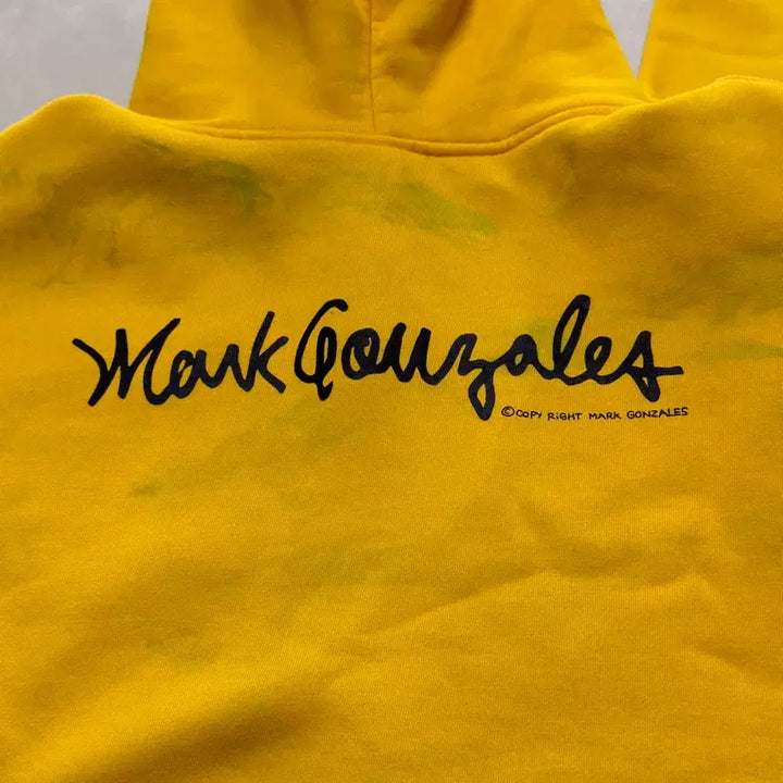 [BUNJANG] Mark Gonzales Yellow Hoodie / 급처 마크곤잘레스 후드집업 판매