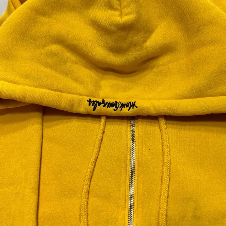 [BUNJANG] Mark Gonzales Yellow Hoodie / 급처 마크곤잘레스 후드집업 판매