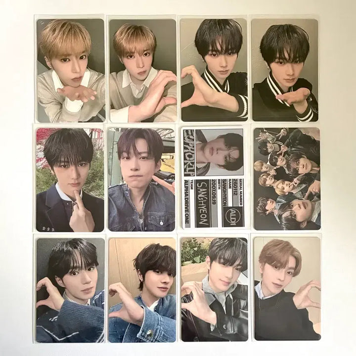 [BUNJANG] Alphadrive One Bundle Set Photocard / 일괄))알파드라이브원 포카 양도