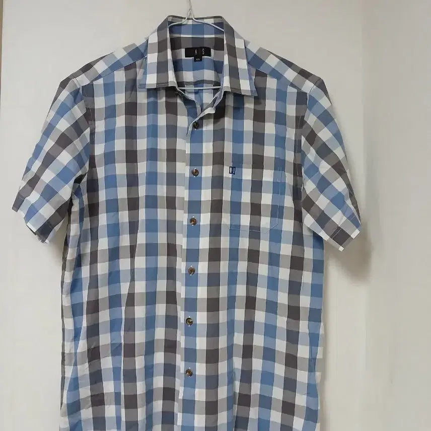 [SOLD OUT] 닥스 체크 반팔 셔츠 105