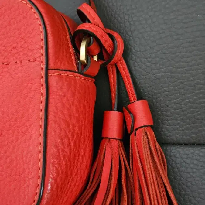 [BUNJANG] Tory Burch McGraw Camera Bag Red / 토리버치2018SS 맥그로우 카메라백 레드