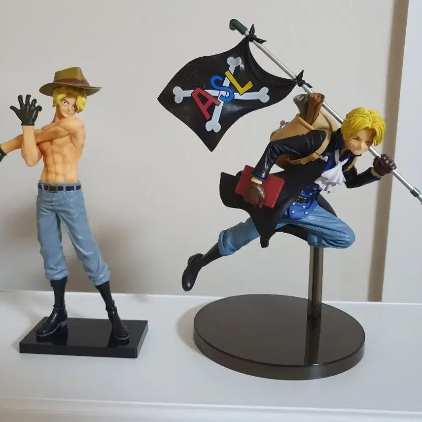 [BUNJANG] One Piece Sabo Figure 2 Types Bundle Set / 원피스 사보 피규어 2종 일괄