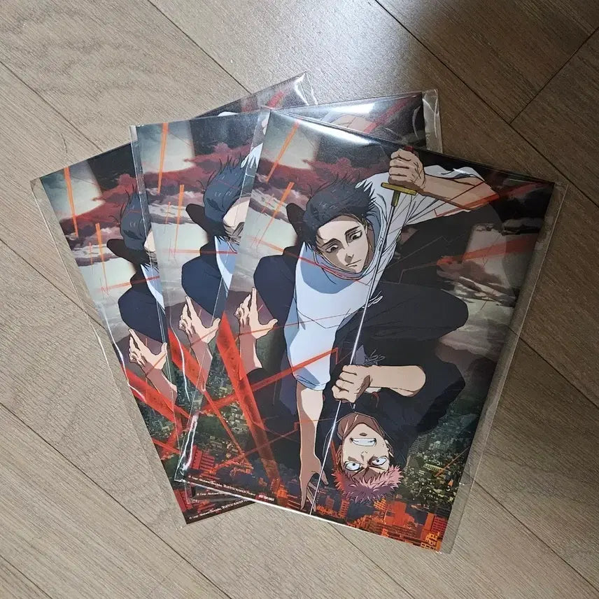 [BUNJANG] Jujutsu Kaisen Shibuya Incident: Scattered Souls Arc - 2nd Week Special Goods Bundle Set (3 pcs) / 주술회전 시부야사변 사멸회유 2주차 굿즈 특전 3장 일괄