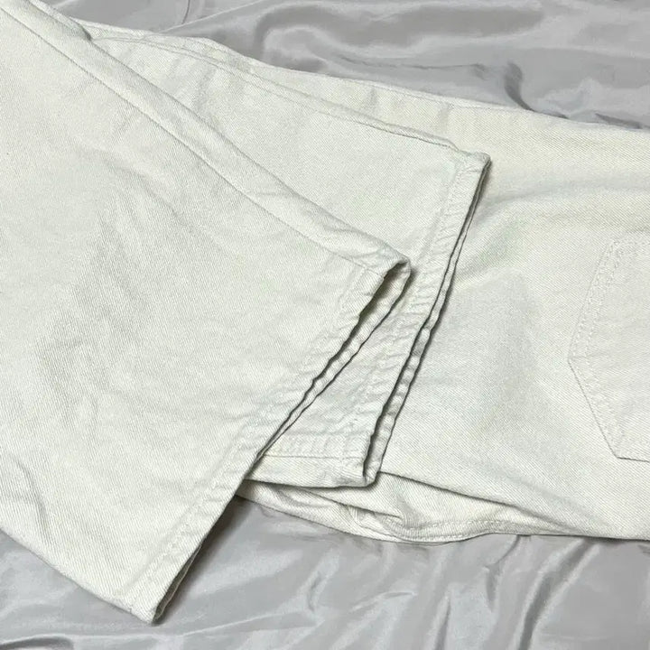 [BUNJANG] 98°C Cream Wide Pants / 98도씨 크림 와이드 팬츠