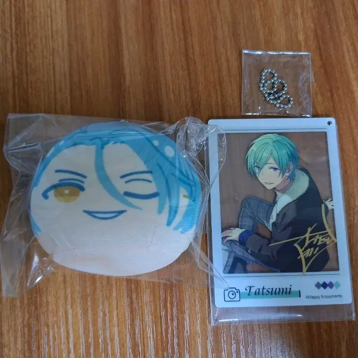 [BUNJANG] Ensemble Stars! Tatsumi Acrylic Standee &amp; Hiimeru Plush Bundle / 앙스타 타츠미 포토 아크릴 히메루 만쥬 일괄