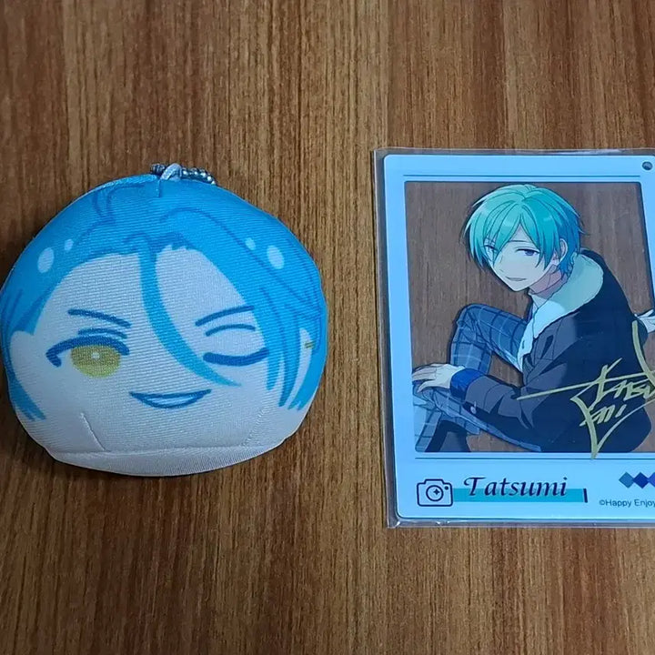 [BUNJANG] Ensemble Stars! Tatsumi Acrylic Standee &amp; Hiimeru Plush Bundle / 앙스타 타츠미 포토 아크릴 히메루 만쥬 일괄