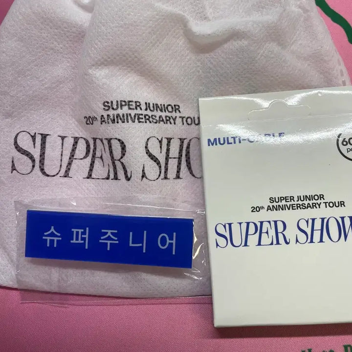 [BUNJANG] Super Junior Super Show Check Entry Gift Set / 슈퍼쇼 사첵 입장기프트