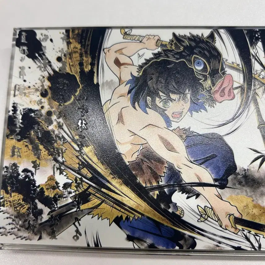 [BUNJANG] Demon Slayer Acrylic Display / 귀멸의칼날 이노스케 아크릴수정 제품 진열품
