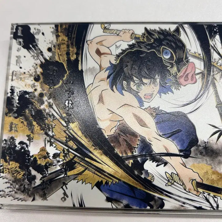 [BUNJANG] Demon Slayer Acrylic Display / 귀멸의칼날 이노스케 아크릴수정 제품 진열품