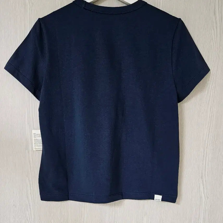 [BUNJANG] Basic Crew Neck T-shirt / 고퀄  면 반팔티 네이비,아이보리