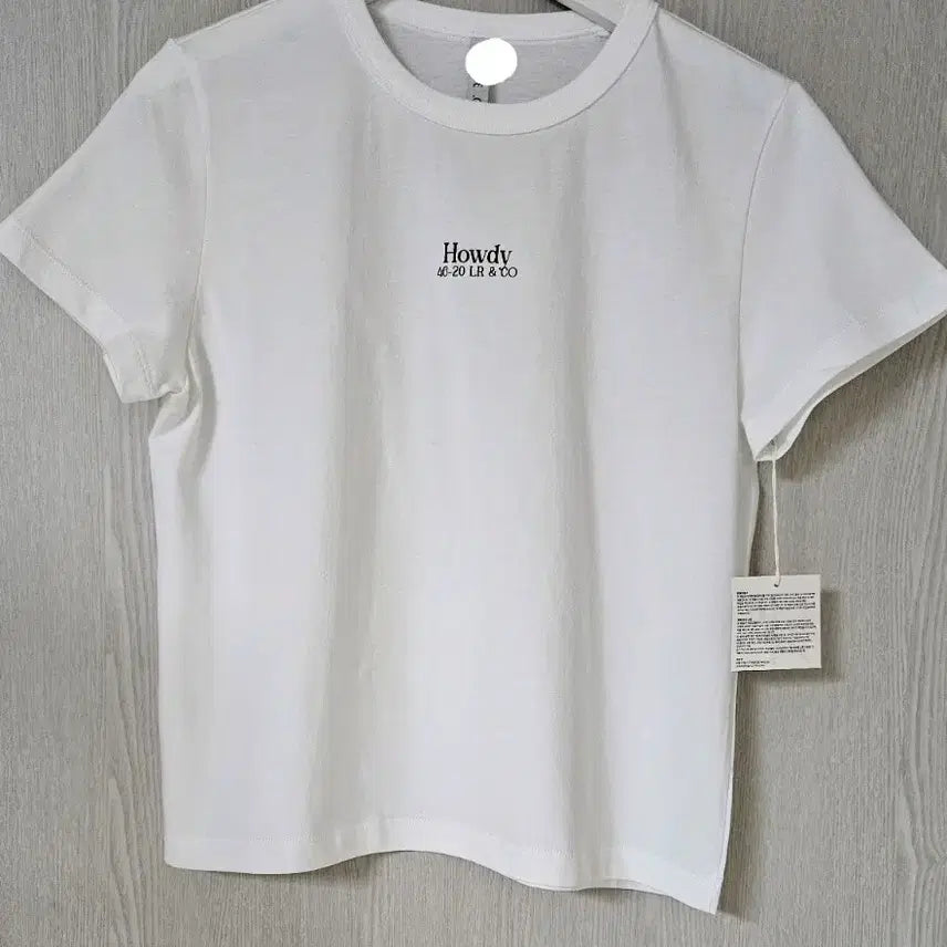 [BUNJANG] Basic Crew Neck T-shirt / 고퀄  면 반팔티 네이비,아이보리