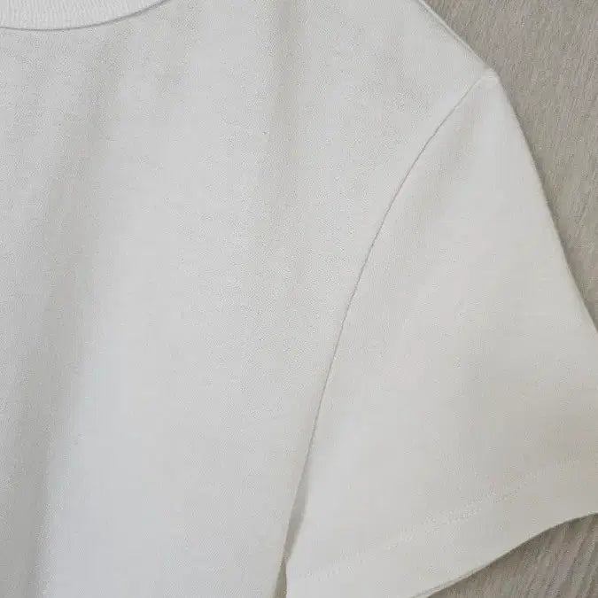 [BUNJANG] Basic Crew Neck T-shirt / 고퀄  면 반팔티 네이비,아이보리