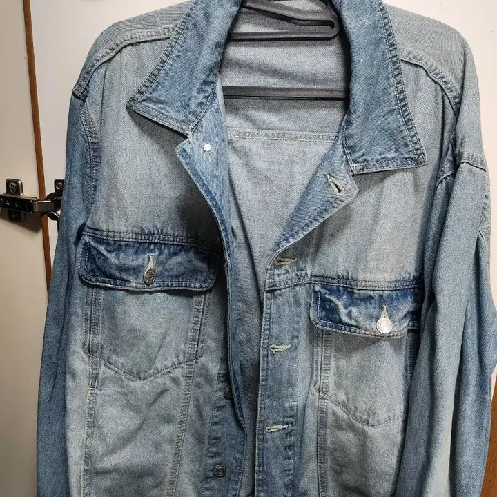 [BUNJANG] 8Seconds Washed Denim Jacket / 에잇세컨즈 청 데님 자켓 청자켓
