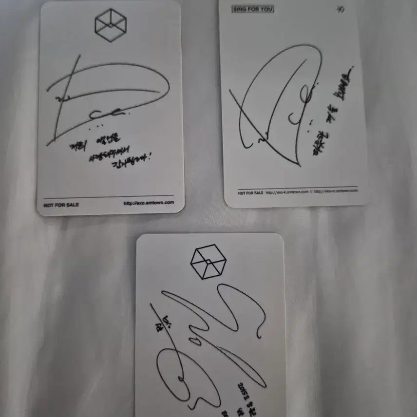 [BUNJANG] EXO D.O. and Suho Photocard Bundle Set / EXO 디오 D.O. + 수호 포토카드 3장