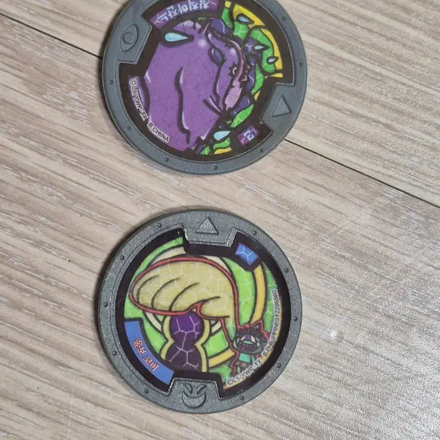 [BUNJANG] Yo-kai Watch Yo-kai Medal Set (2 Types) / 6월까지 판매) 요괴워치 요괴메달 2종