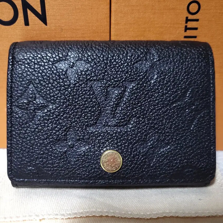 [BUNJANG] Louis Vuitton Monogram Empreinte Business Card Holder / [새상품급/풀구성] 루이비통 앙프렝뜨 비즈니스 카드지갑