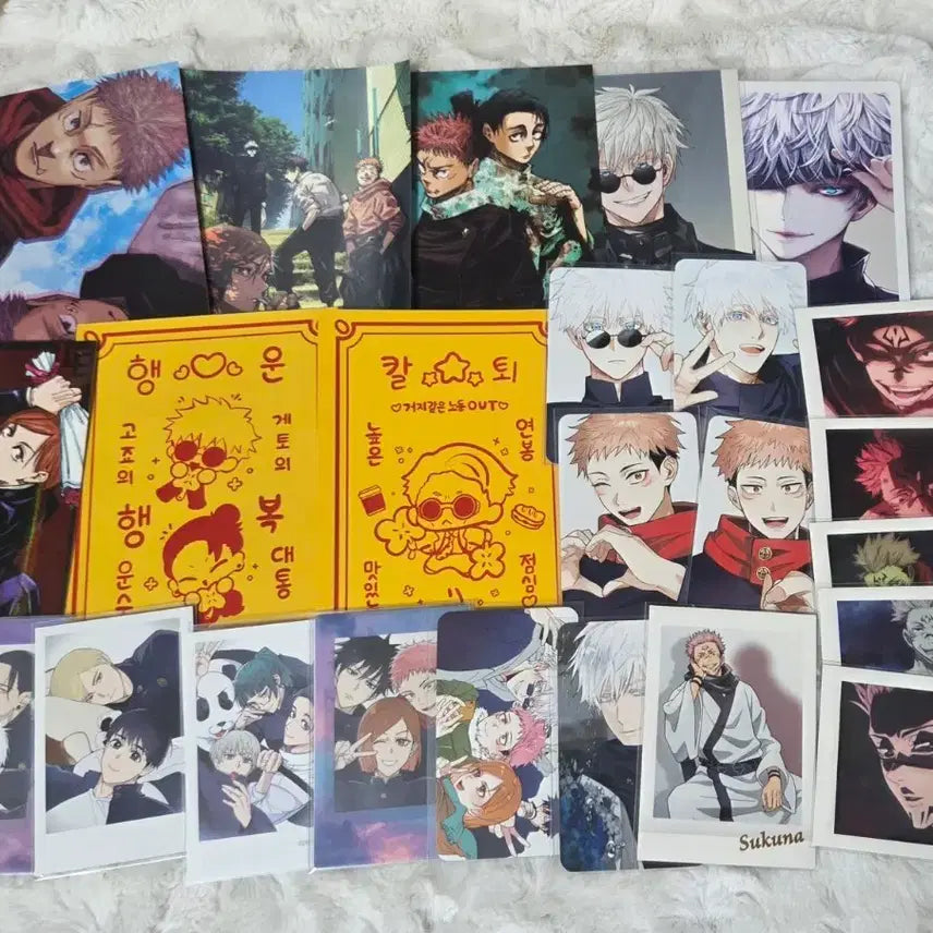 [BUNJANG] Jujutsu Kaisen Official and Unofficial Goods Bundle Set / 주술회전 공식 비공식 굿즈 일괄 양도