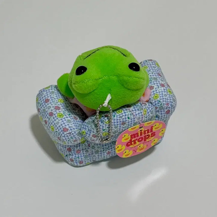 [BUNJANG] Frog Plush Keychain / [새제품] 일본 소파 개구리 인형 키링