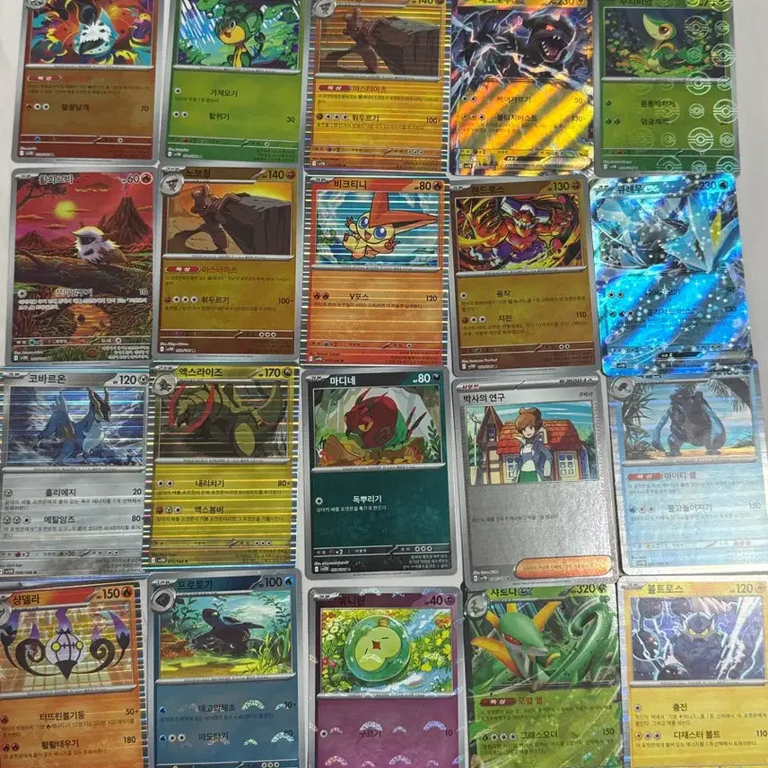 [BUNJANG] Pokemon Black Bolt Card Set / 포켓몬 카드 전체 다 팝니다(블랙볼트)