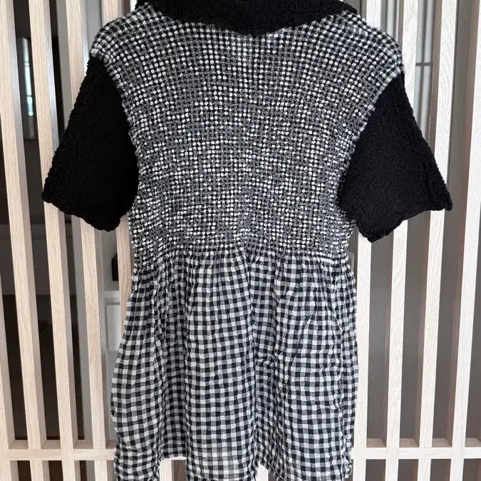 [SOLD OUT] 이세이미야케 미 깅엄체크 블라우스