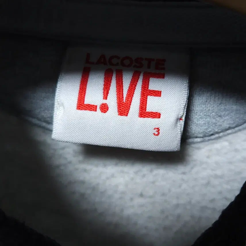 [BUNJANG] Lacoste Live Varsity Jacket (Gray) - Size 95 / 95 ) 라코스테 라이브 바시티 자켓