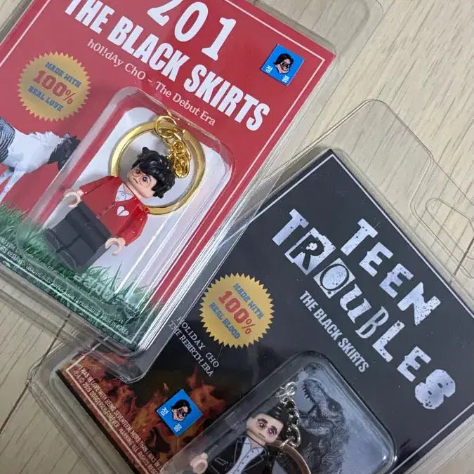 [BUNJANG] The Black Skirts Lego Keyring Bundle Set / 검정치마 레고 키링 미개봉