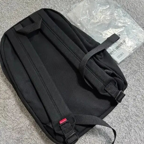 [BUNJANG] Supreme Canvas Backpack Black / 슈프림 캔버스 백팩 블랙