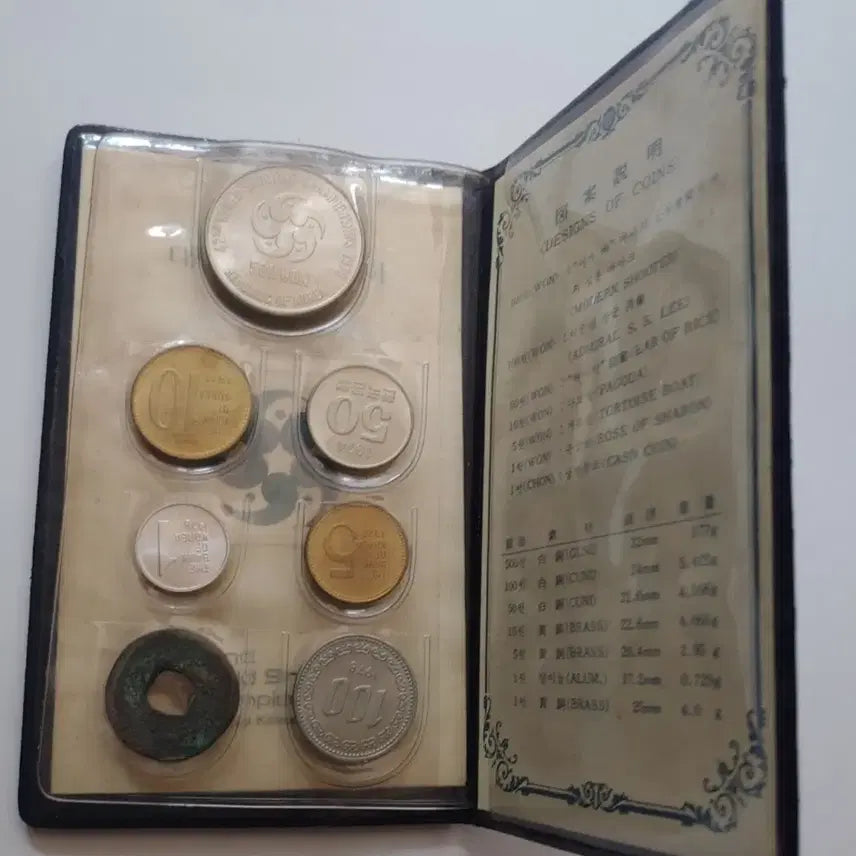 [BUNJANG] 1978 Seoul World Shooting Championship Commemorative Coin Mint Set / 1978 서울 세계사격선수권대회 기념주화 민트세트