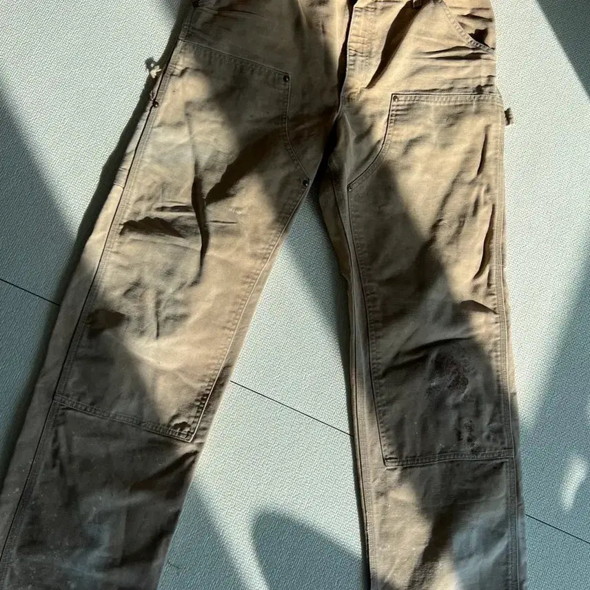[BUNJANG] Carhartt Double Knee Pants Brown / (34) 칼하트 더블니 팬츠 BRN