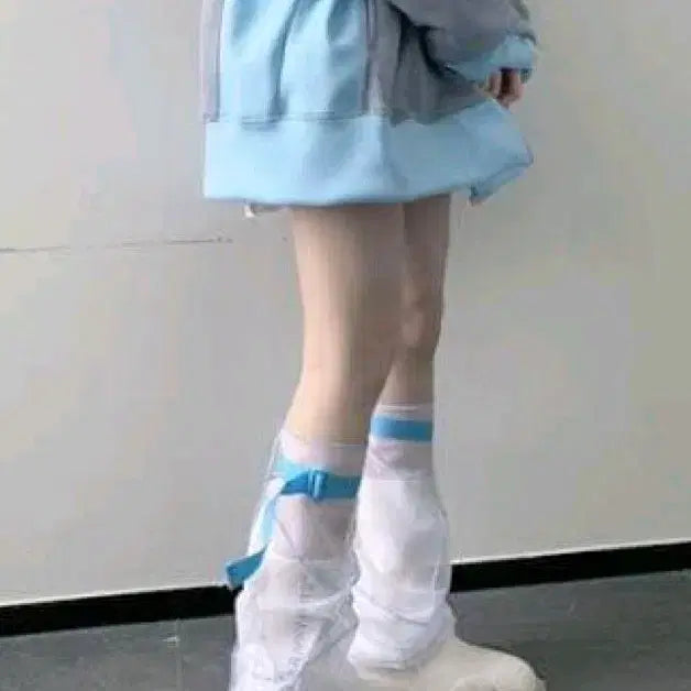 [SOLD OUT] 마오노스케 maonosuke 레그워머 서브컬쳐 섭컬 미즈이로 사이버코어