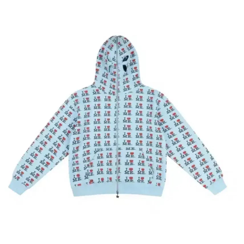 [SOLD OUT] 애슐리윌리엄스 후드집업 하늘색 아이러브미