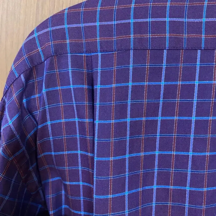 [BUNJANG] Paul Stuart New York Check Shirt / [Paul Stuart] 폴스튜어트 뉴욕 코트 체크 셔츠 S사이즈