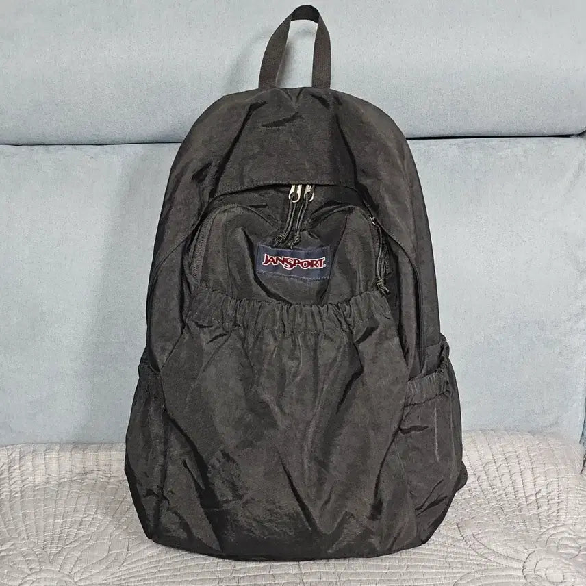 [BUNJANG] Jansport Slouchy Backpack Black / 택포)잔스포츠 슬라우치 블랙