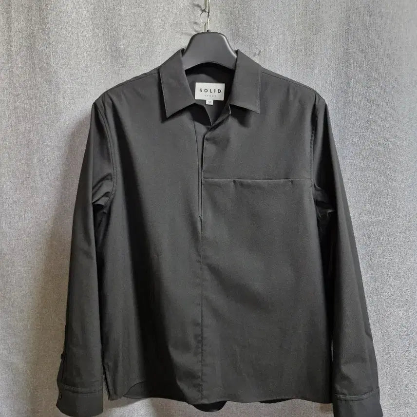 [BUNJANG] Solid Homme Open Collar Shirt / 솔리드옴므 오픈 카라 셔츠 100~105