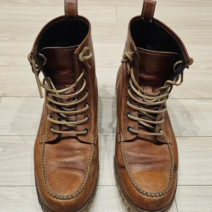 [BUNJANG] Dsquared2 Camp Leather Boots / [정품] 디스퀘어드 디퀘 캠프 레더 워커 42.5