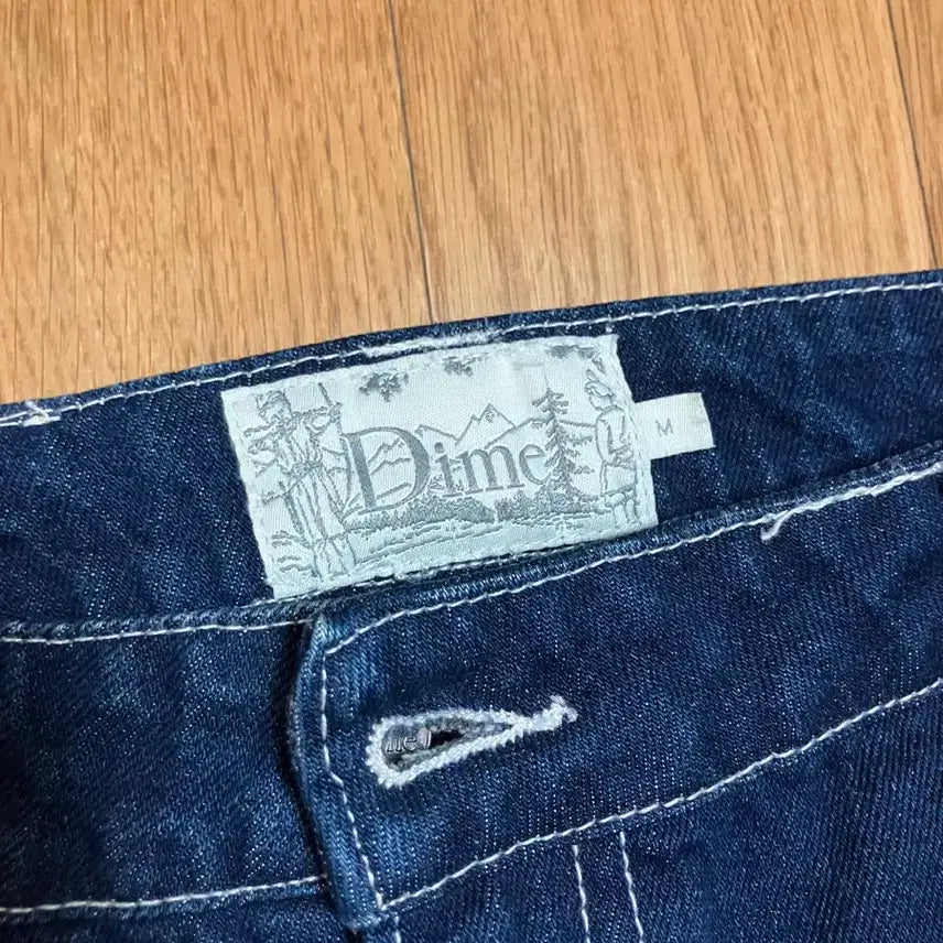 [SOLD OUT] Dime 다임 스케이트보드 클래식 데님진 인디고블루 M