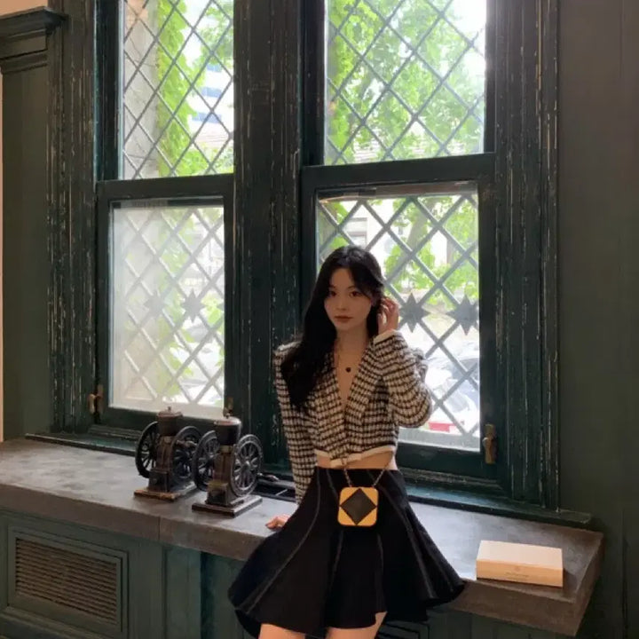 [BUNJANG] Seo Cookie Perpingnan Tweed Jacket S / 서쿠키 페르피냥 트위드 자켓 S