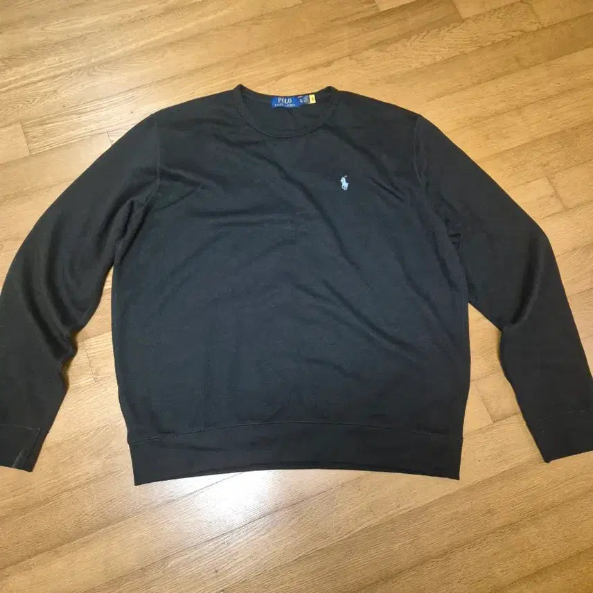 [BUNJANG] Polo Ralph Lauren Sweatshirt Bundle Set / 폴로 랄프로렌 맨투맨(블랙+오트밀) 2종일괄