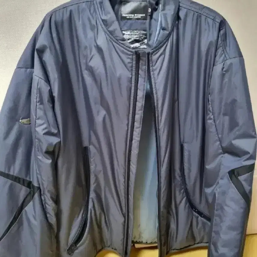 [BUNJANG] Opening Project Edition Bomber Jacket Charcoal / 오프닝프로젝트 에디션 봄버 자켓 차콜