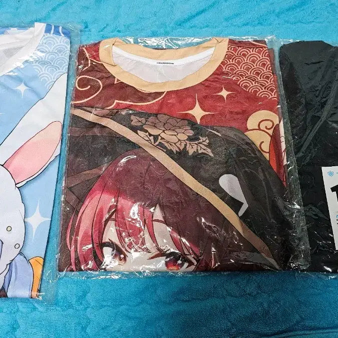 [BUNJANG] Hololive T-shirts Bundle Set / 홀로라이브 티셔츠 3종류 미개봉 일괄